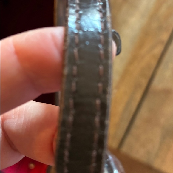 Brown Checkered Tote Bag - Picture 10 of 10